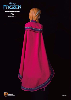 アナと雪の女王等身大フィギュア