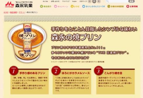 森永焼きプリン特許