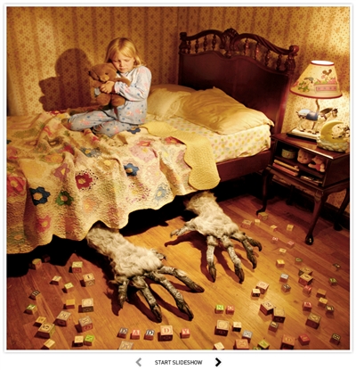 娘を被写体にしたホラー写真集