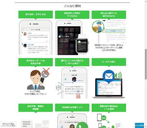 スマート留守電