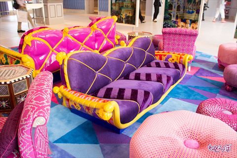 東京ディズニーセレブレーションホテル：ウィッシュ　ソファー
