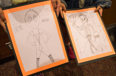 「HK/変態仮面 アブノーマルクライシス」 アブノーマルナイト イラストの姉妹 イラスト拡大