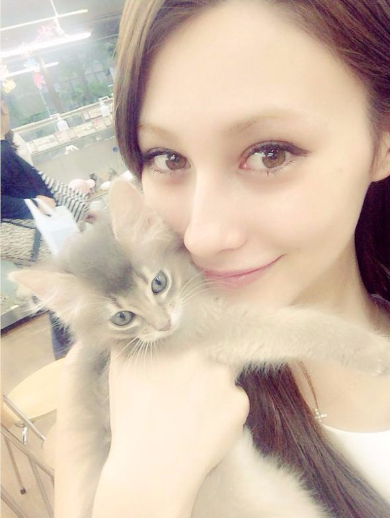 ダレノガレ明美猫ジジちゃん