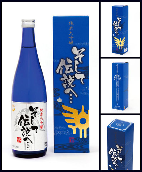 ドラゴンクエスト　ドラクエ　日本酒　清酒　木升　そして伝説へ ドラゴンクエストのオリジナル日本酒と木升が誕生。スクエニ