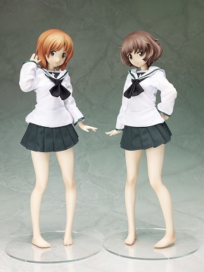 「西住みほ・秋山優花里」制服姿