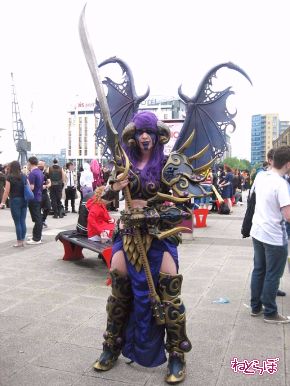 London comic conコスプレイヤー