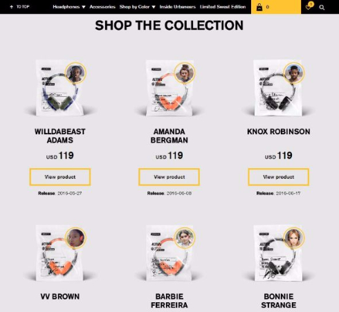 セレブの汗ヘッドフォン