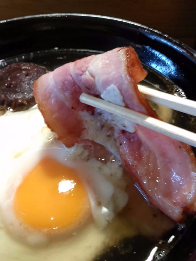 イングリッシュブレックファストうどん