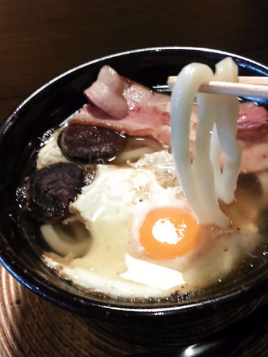 イングリッシュブレックファストうどん
