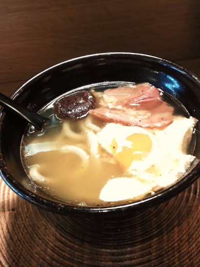 イングリッシュブレックファストうどん