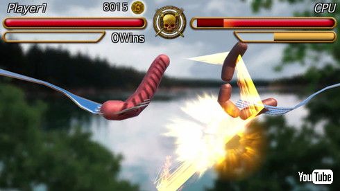 「ソーセージレジェンド」プレイ画面