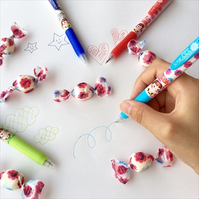 サラサクリップ×不二家