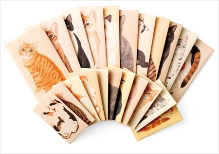 にゃんにゃんポチ袋セット