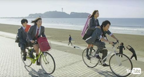 「四月は君の嘘」椿・渡たちと自転車で
