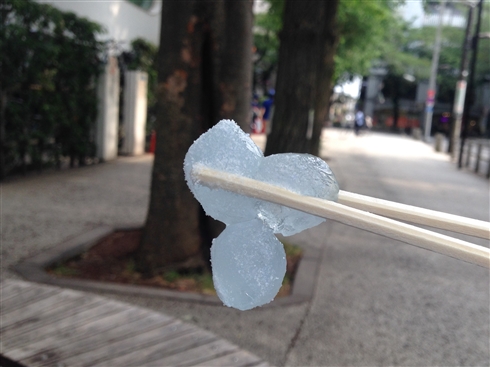 駄菓子美味しい「ラムネわらび餅」