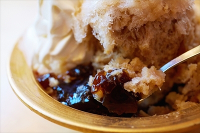 コメダ珈琲店かき氷