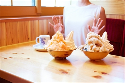 コメダ珈琲店かき氷
