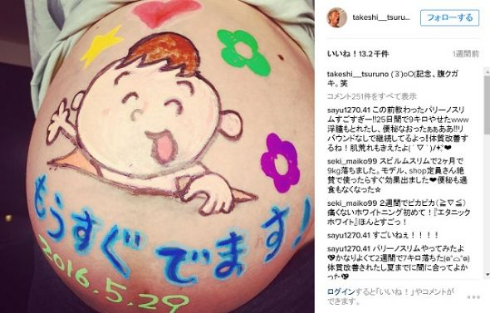 つるの剛士Instagram