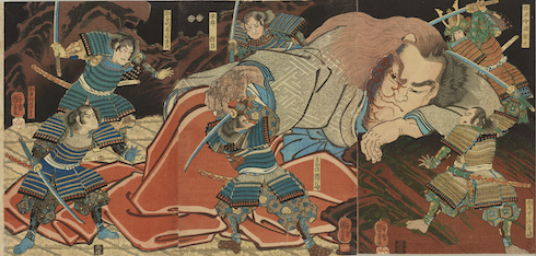 太田記念美術館怖い浮世絵展