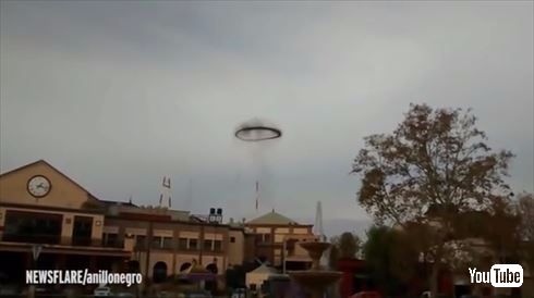 リング型UFO？ その正体は…… アルゼンチン上空に謎の黒い輪が