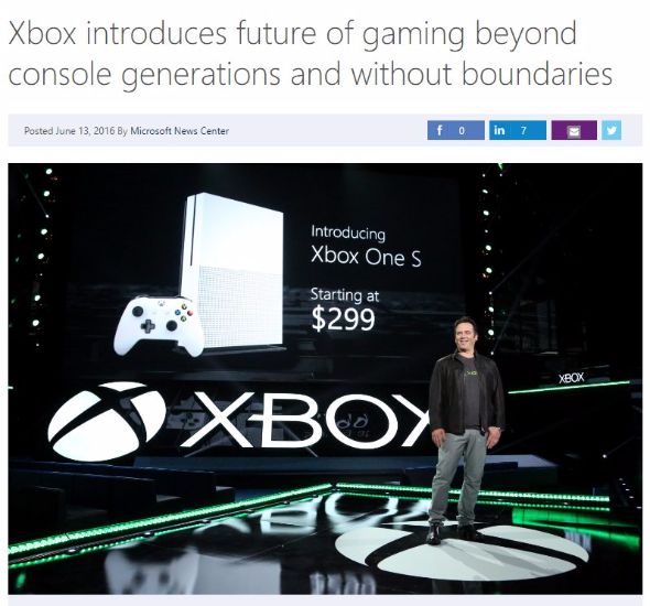 Xbox One S Project Scorpio