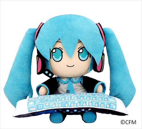 初音ミクPCクッション