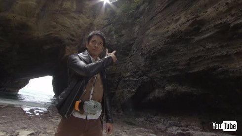 沢村さん、変身ポーズも様になってます