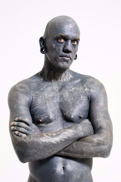 トム・レパード タトゥー ギネス記録