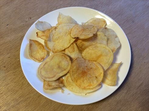 ポテチの木彫り