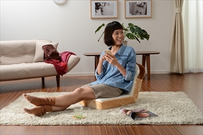 食パン座椅子&めだまやきブランケット