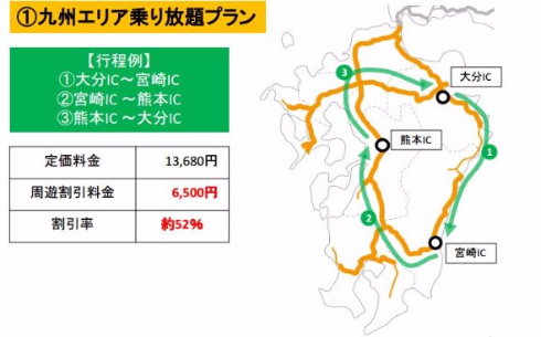 九州観光周遊ドライブパス