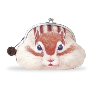 フェリシモ　ほおぶくろがま口・ビッグ