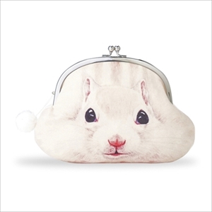 フェリシモ　ほおぶくろがま口・ビッグ