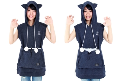 サマーにゃんガルーパーカー