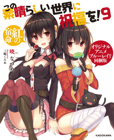 オリジナルアニメのBlu-rayを同梱した原作小説第9巻