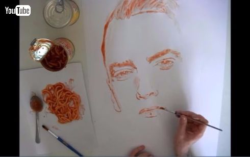 スパゲティ エミネム フードアート