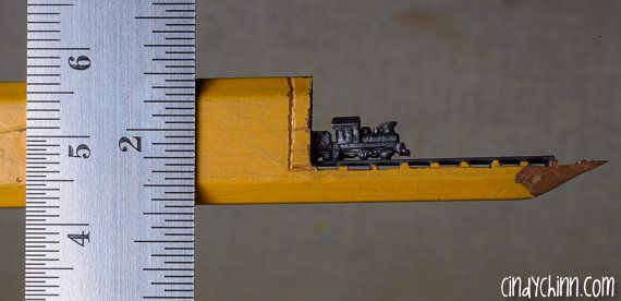 鉛筆彫刻アート