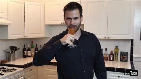 幻想的なカクテル「氷と炎の歌」