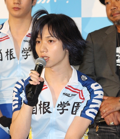 「弱虫ペダル」製作会見の植田圭輔さん