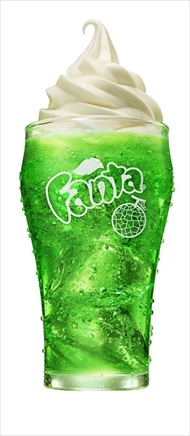 マクドナルドクリームソーダ