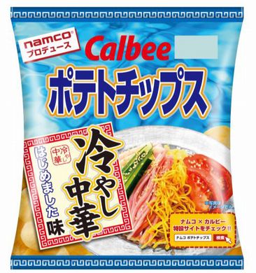 ポテトチップス 冷やし中華はじめました味
