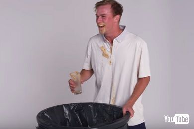 マクドナルドをジュースにしたジャンクジュース