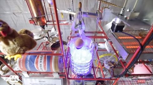 自動朝食マシン