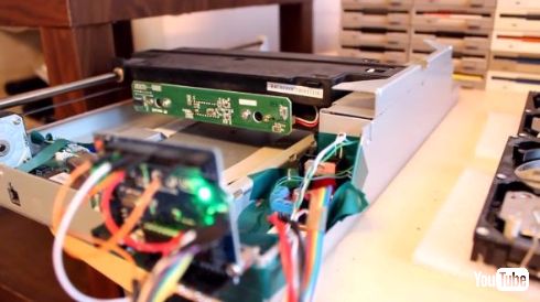 フロッピー FDD 演奏 スター・ウォーズ