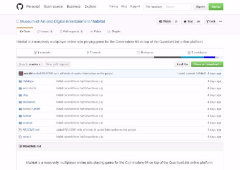 Habitat ソース 公開 