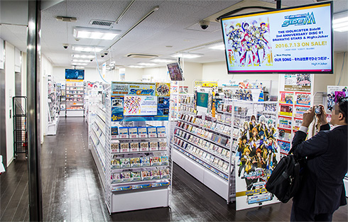 アニメイトAKIBAガールズステーション4階フロア