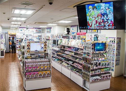 アニメイトAKIBAガールズステーション3階フロア