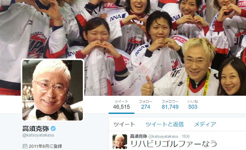 高須克弥 Twitter