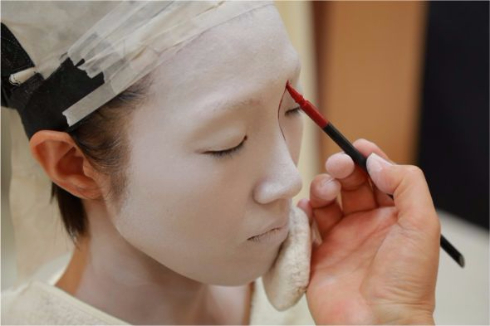 歌舞伎 隈取化粧体験 スタジオアリス 連獅子