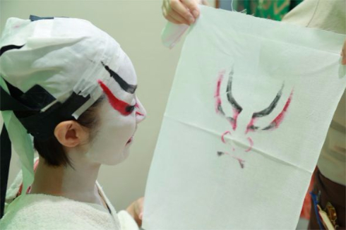 歌舞伎 隈取化粧体験 スタジオアリス 連獅子